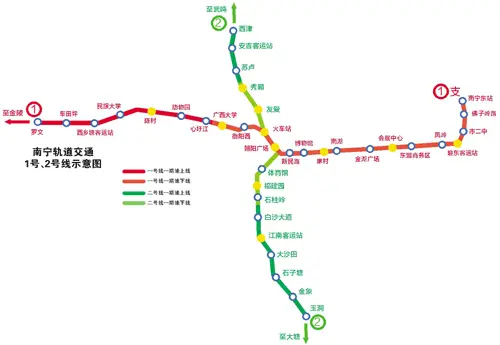 南宁地铁1号线图片