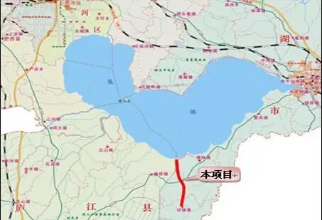 环巢湖道路连接线 (槐林至坝镇段) 工程环境影响评价信息公告