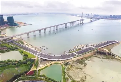 湛江广州湾大道一期工程完成 二期正加快建设