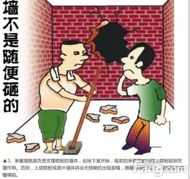 装修还在砸墙你可知道这些墙体万万动不得