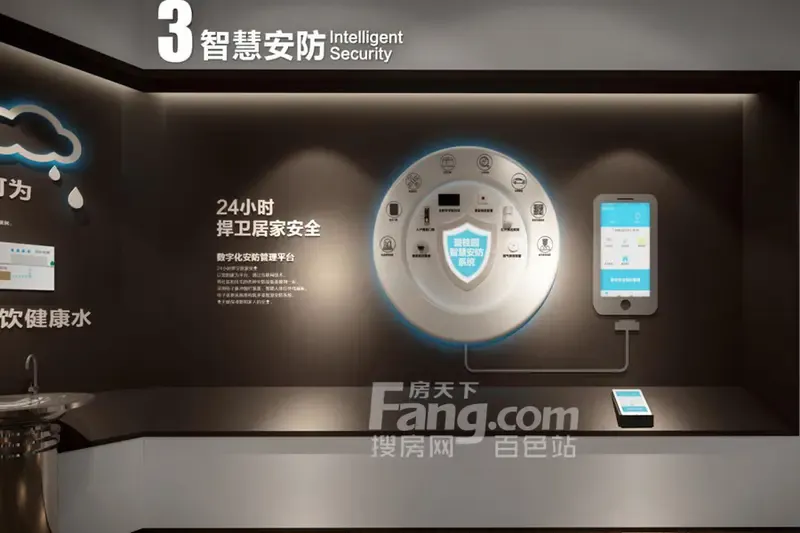 可视对讲,煤气泄漏预警,紧急救助报警智慧社区:车牌识别系统,wifi全