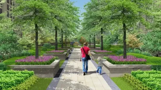 新乡宝龙世家景观设计图流出!解密最美回家路