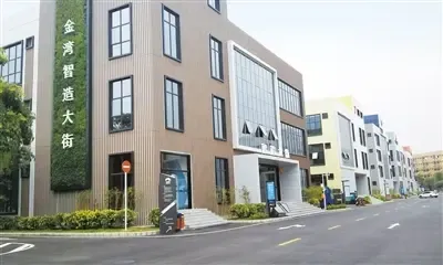 金湾一中6月竣工 航空新城四大中心2017年全