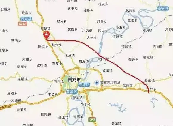 南充二绕东北段,潼南高速新进展来了