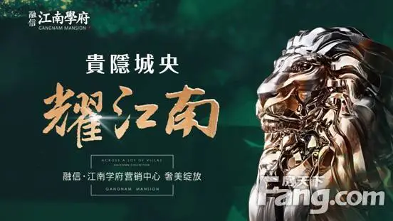 融信江南学府营销中心开放即爆棚!