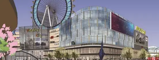 摩天·活力城mall,是长春首家拥有摩天轮和婚庆广场的购物中心