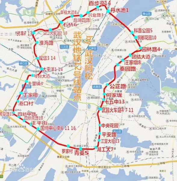 绕行三镇,将两穿长江,一穿汉水,成为武汉的首条环线地铁