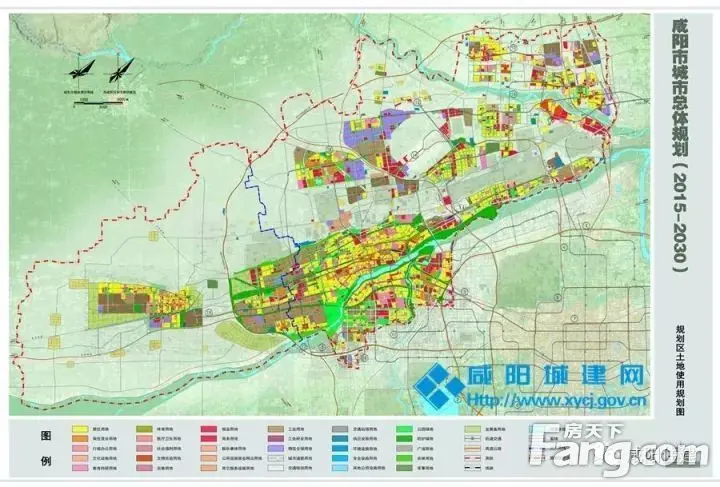 《咸阳市城市总体规划(2015-2030)》主要内容