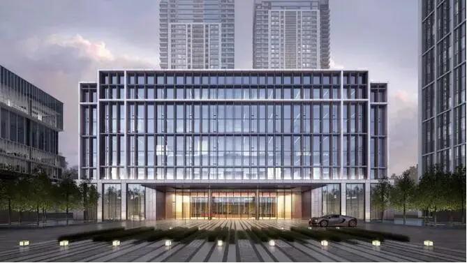 瓯江路升级改造,万科时代中心展厅入口变更