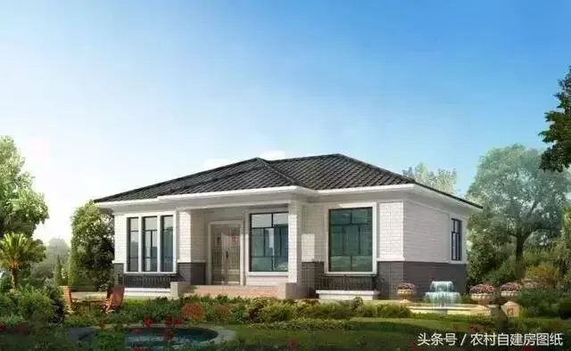 3款一层农村别墅平房, 120平150平180平, 哪款是你