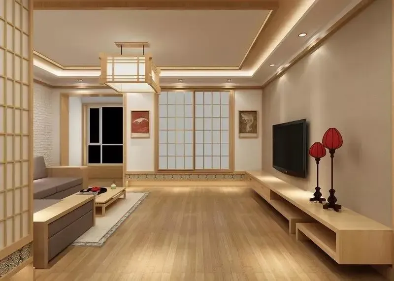 力天装饰150平米四居室日式风格装修效果图